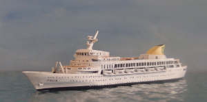 Vorankündigung Kreuzfahrtschiff "MV Italia"  Costa Crociere (1 St.) I 1973 Albatros AL 309 - Auslieferung Juni 2026